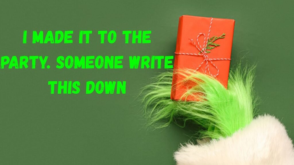 The Grinch's Funniest Quotes About Christmas