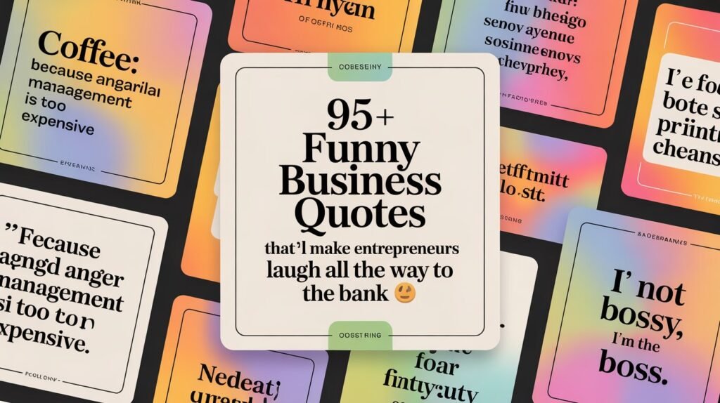 Funny Business Quotes About Meetings, Deadlines, and Office Life