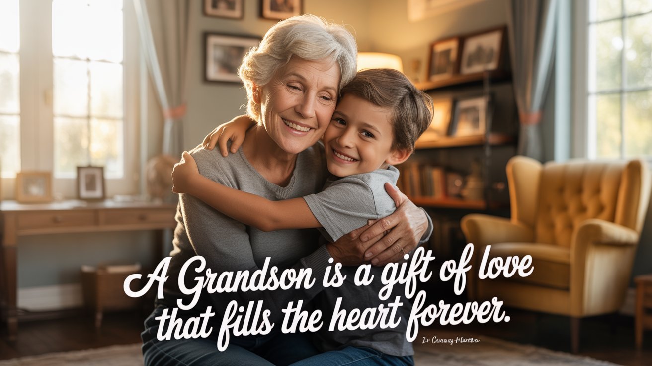 100+ Heartfelt Blessings for Grandson to Fill His Life with Love & Success 💙