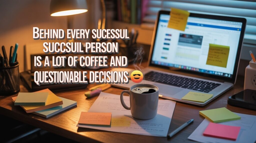 Funny Success Quotes That Hit Harder Than Your Morning Coffee ☕