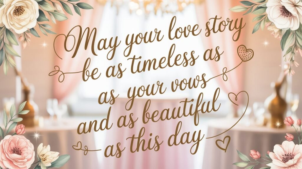 Short & Sweet Blessings for Wedding Reception