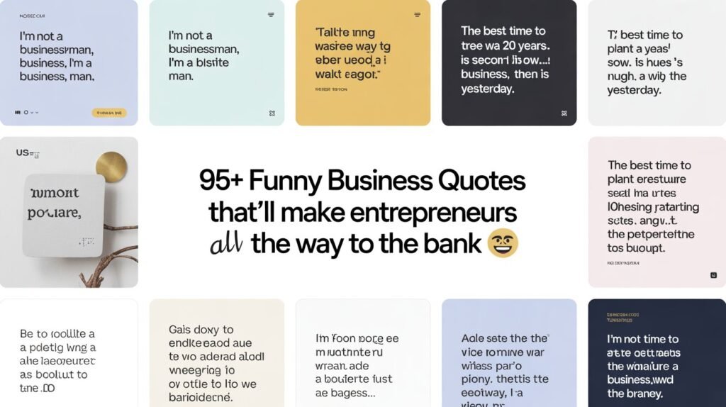 Why Funny Business Quotes Are the Secret Weapon Every Entrepreneur Needs