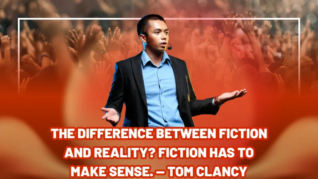 A true master of self-deprecating wit.