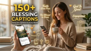 Blessings Captions for Instagram: 150+ Short, Cute, Spiritual & Grateful Captions for Every Mood