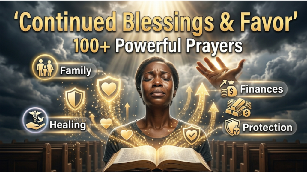 Prayers for Healing & Restoration of Blessings