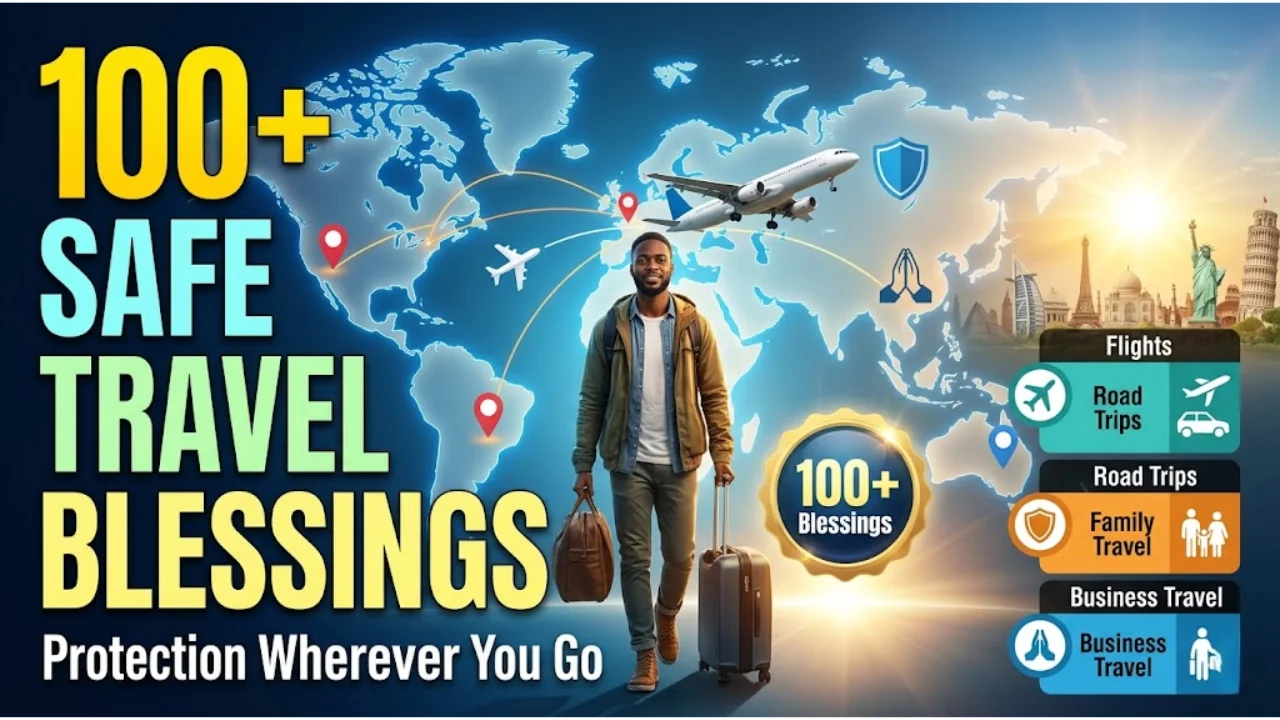100+ Safe Travel Blessings for Travelers to Enjoy Protection, Peace & God's Guidance on Every Journey