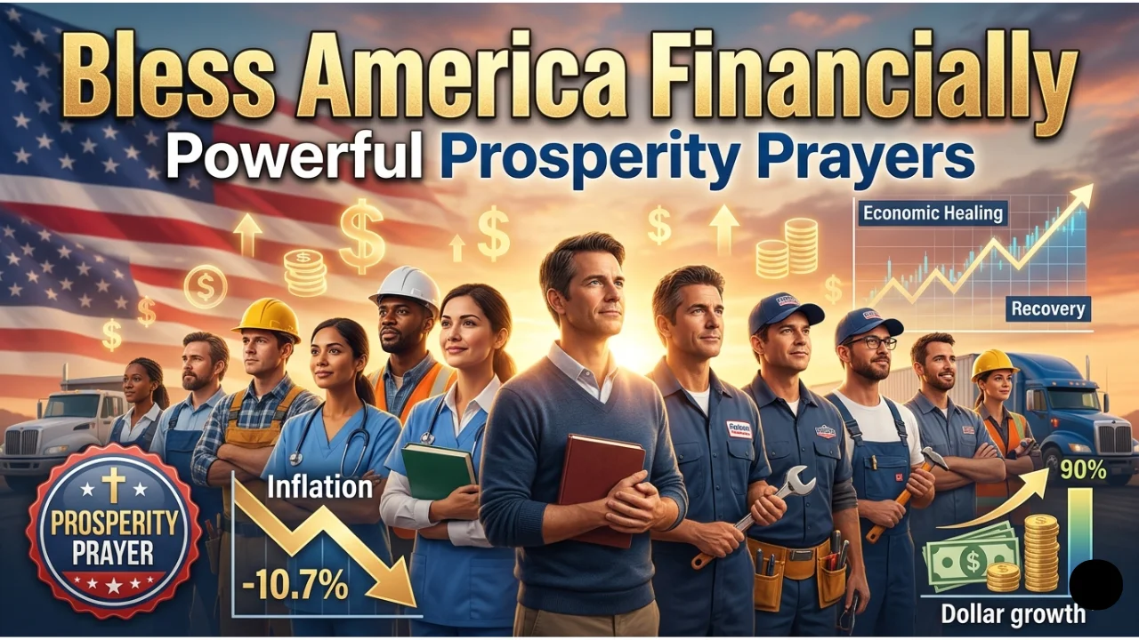 Blessings for America Money: Powerful Prayers, Quotes & Financial Prosperity Messages for Wealth and Success