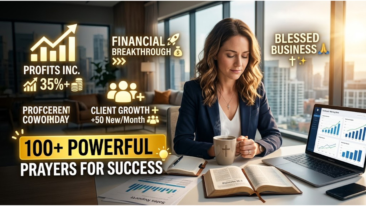 100+ Powerful Prayers for Business Blessings, Success & Financial Breakthrough