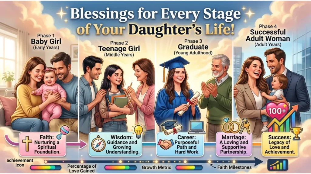 Heartfelt Blessings for a Daughter from Mom and Dad