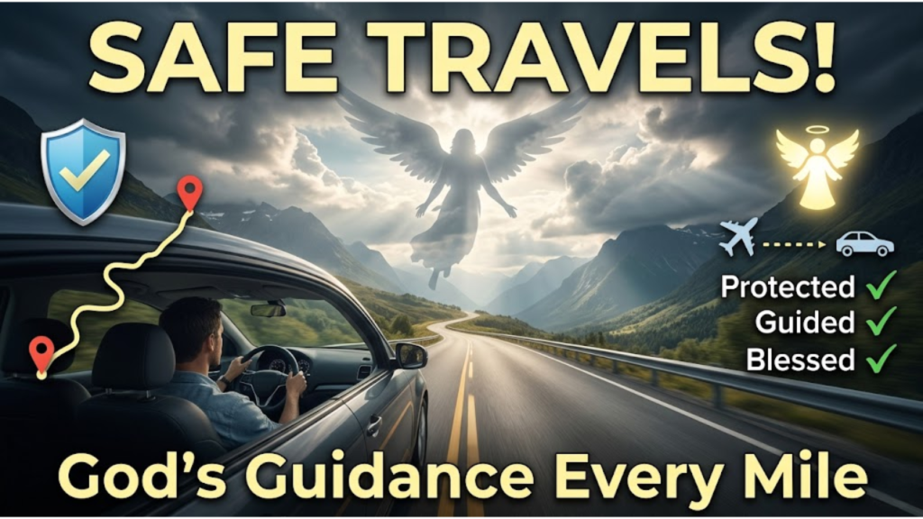 Safe Travel Blessings for a Safe Return Home