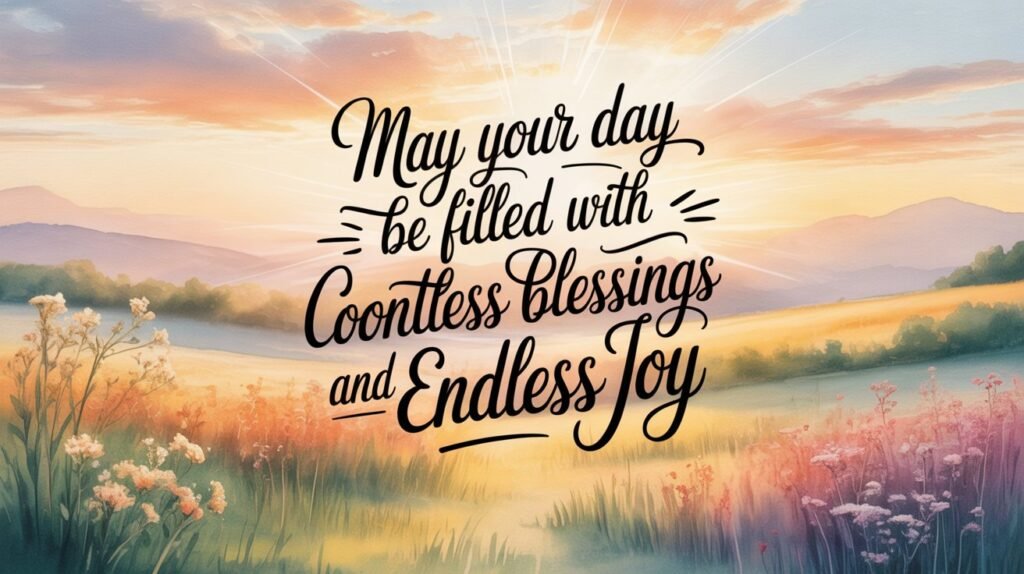Inspirational Blessings Quotes Images for the Day