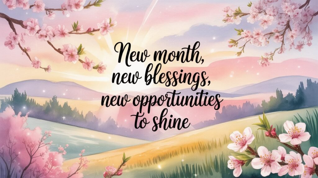 Powerful New Month Prayers to Unlock God's Favor This Month
