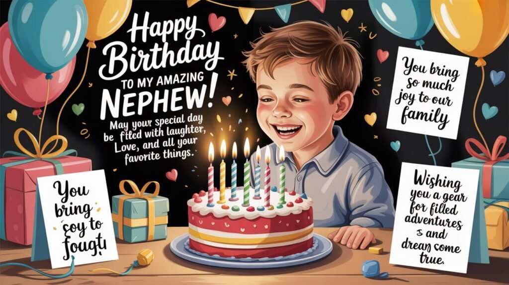 Heartfelt & Heart Touching Birthday Blessings for My Nephew