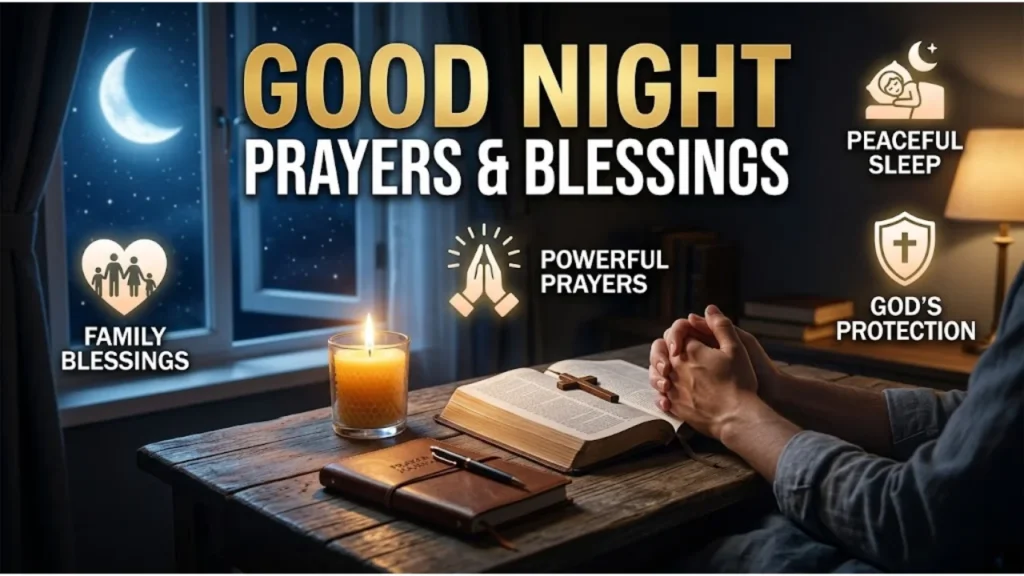 Powerful Good Night Prayers for Peace and Protection